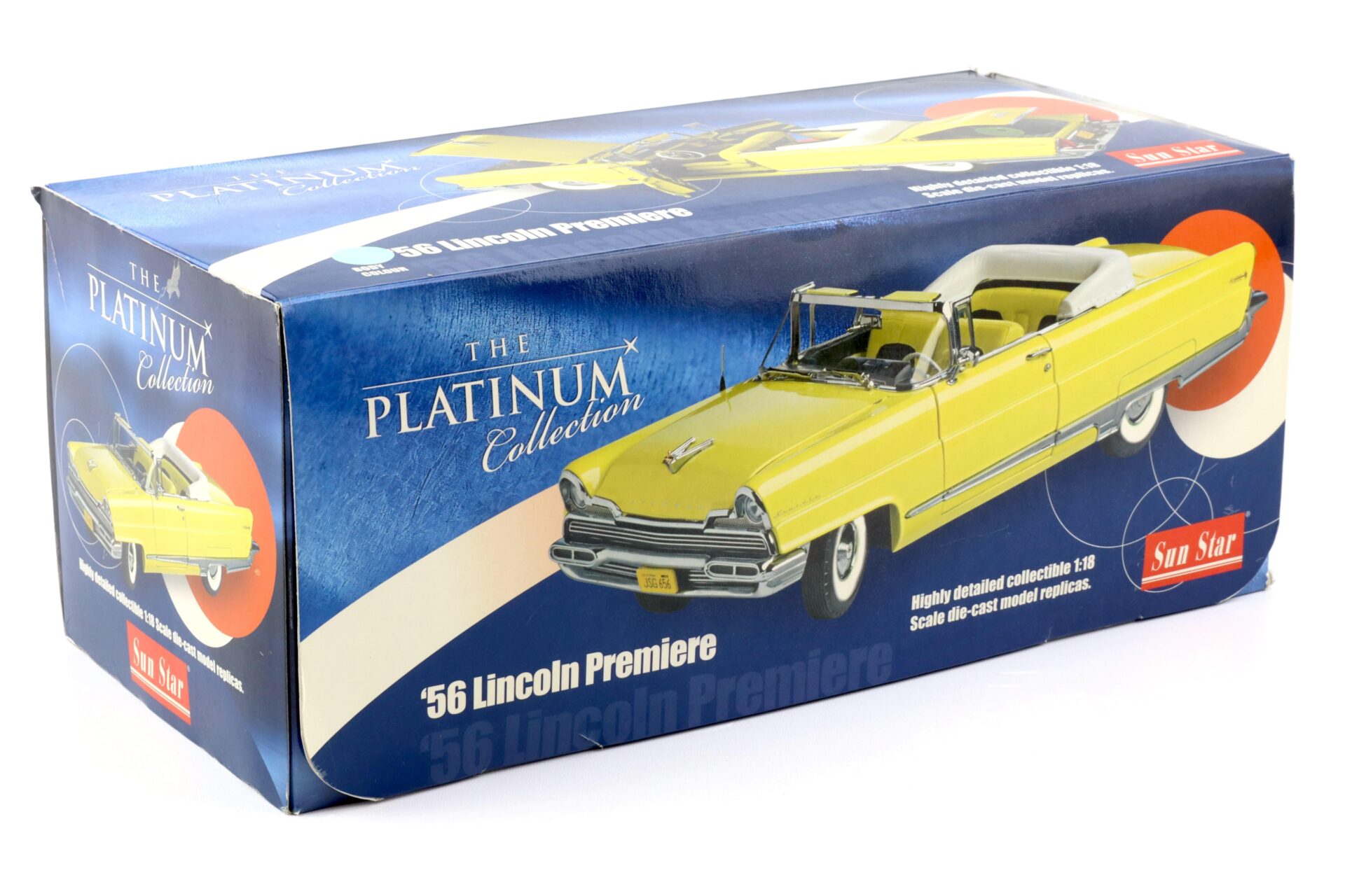 1:18 Sun Star 1956 Lincoln Premiere Convertible summit green