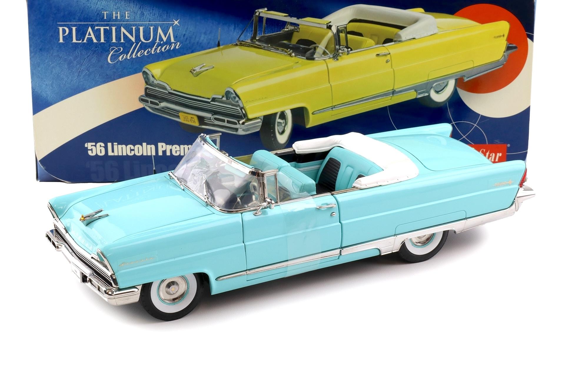1:18 Sun Star 1956 Lincoln Premiere Convertible summit green
