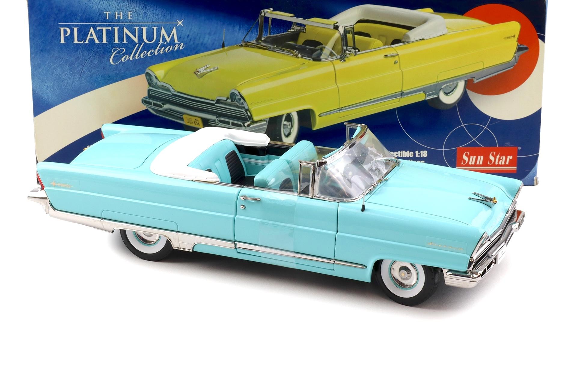 1:18 Sun Star 1956 Lincoln Premiere Convertible summit green