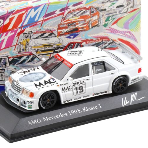 1:43 Minichamps Mercedes 190E Kl.1 DTM 1994 Team Persson #19 U.Alzen