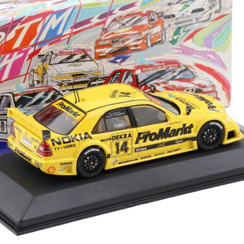 1:43 Minichamps Mercedes AMG C180 DTM 1994 Team Zakspeed #14 K.Thiim