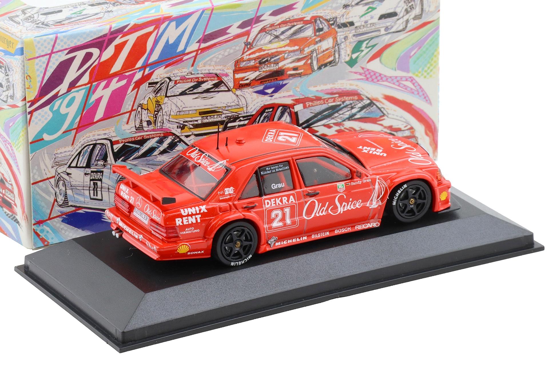 1:43 Minichamps Mercedes 190E Kl.1 DTM 1994 AMG Junior Team #21 S.Grau