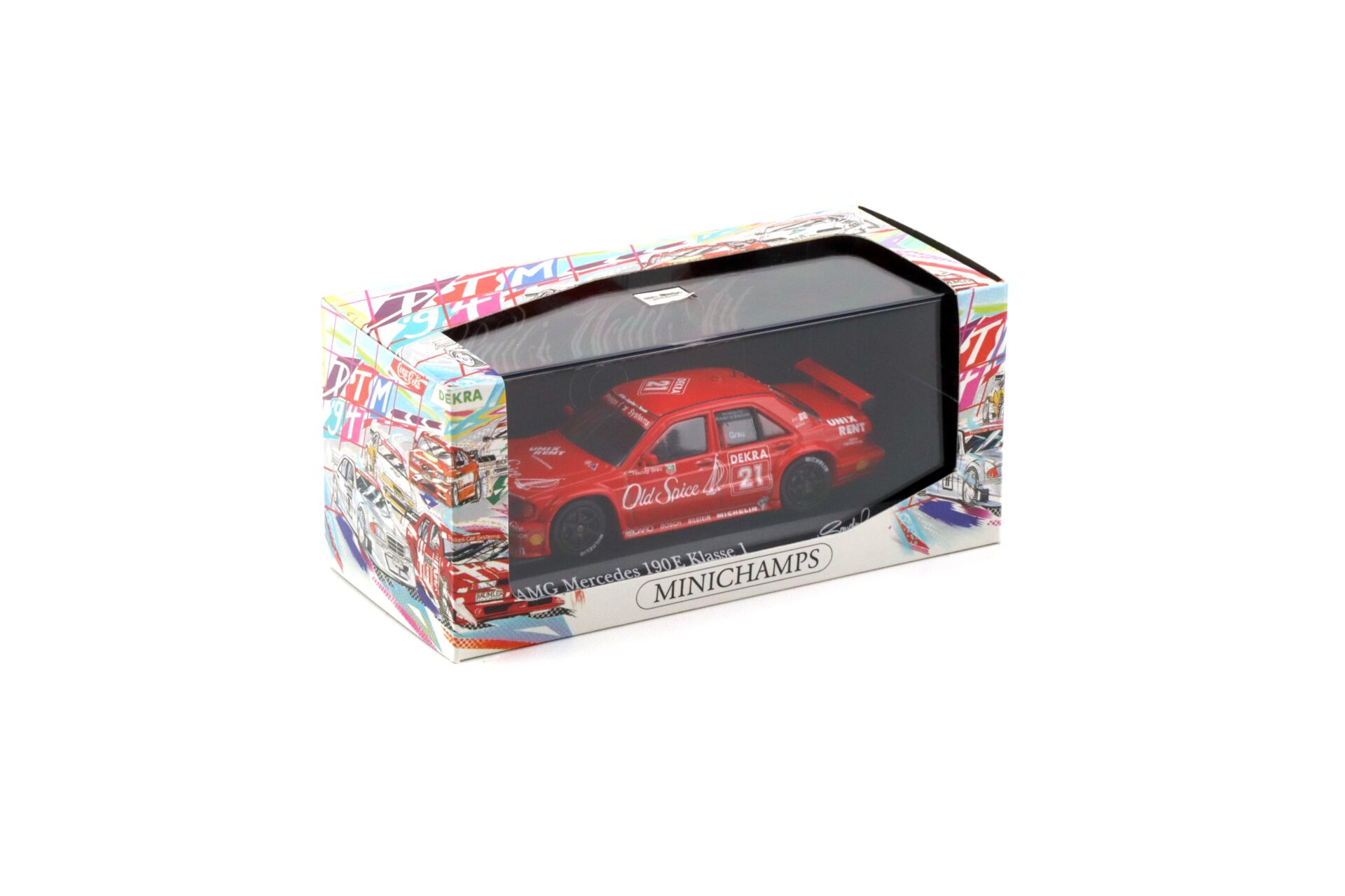 1:43 Minichamps Mercedes 190E Kl.1 DTM 1994 AMG Junior Team #21 S.Grau