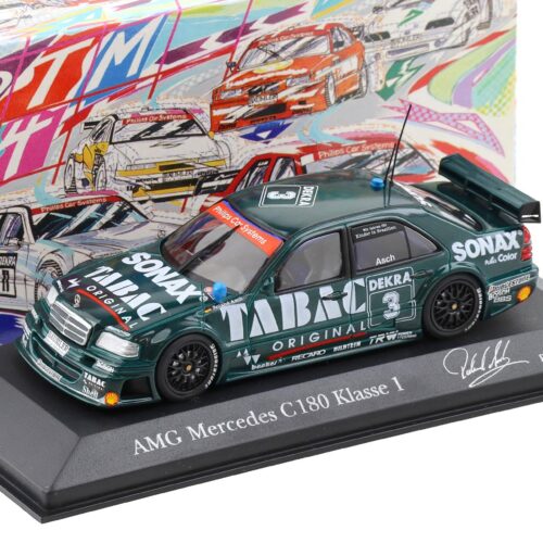 1:43 Minichamps Mercedes AMG C180 DTM 1994 Team AMG #3 R.Asch