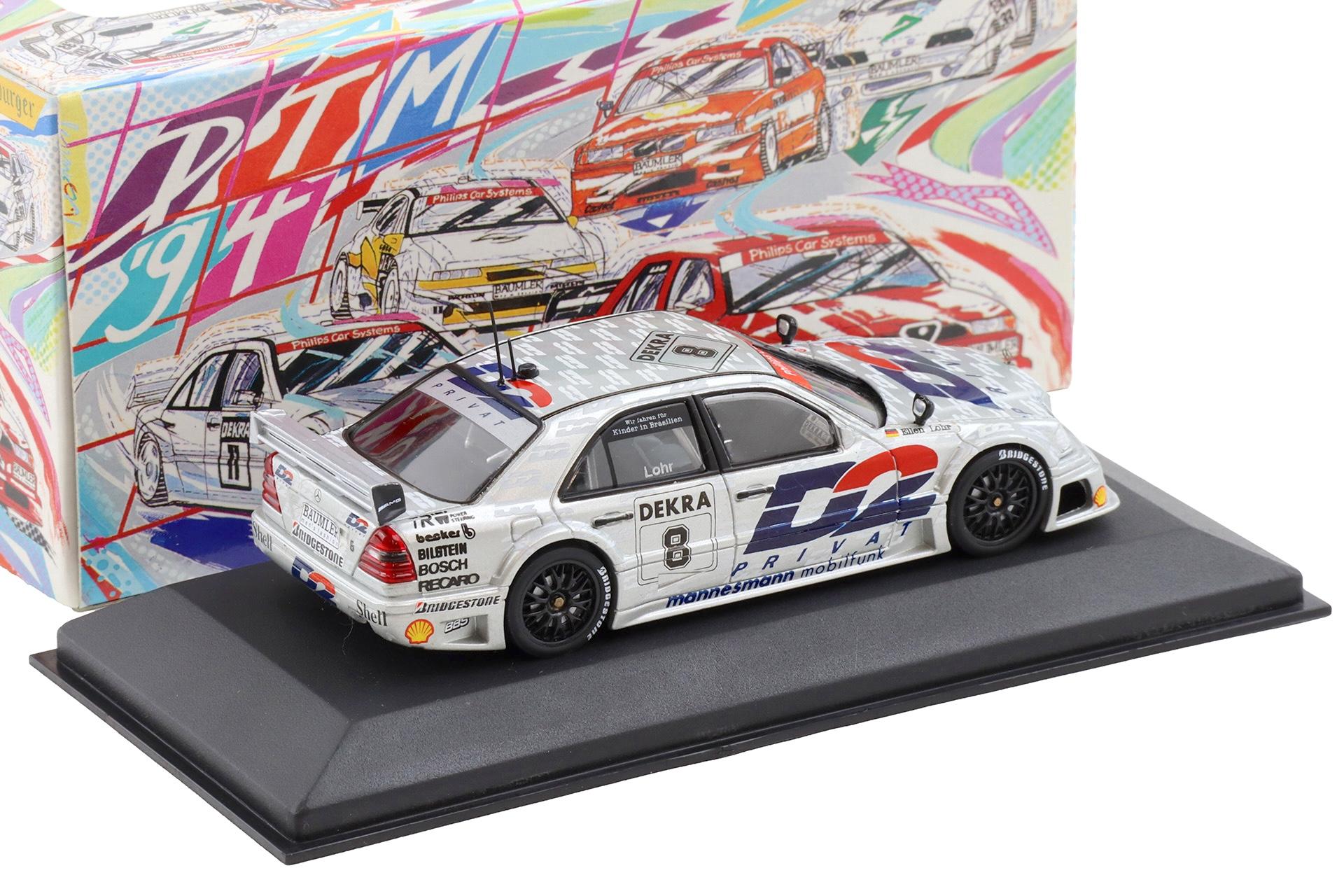 1:43 Minichamps Mercedes AMG C180 DTM 1994 Team AMG #8 E.Lohr