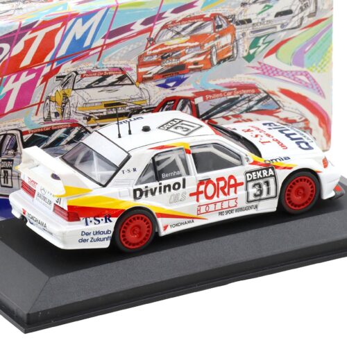 1:43 Minichamps Mercedes 190E Evo 2 DTM 1994 Team Bernhard #31 A.Bernhard