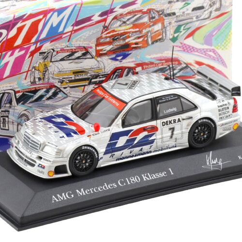 1:43 Minichamps Mercedes AMG C180 DTM 1994 Team AMG #7 K.Ludwig