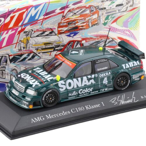 1:43 Minichamps Mercedes AMG C180 DTM 1994 Team AMG #4 B.Schneider