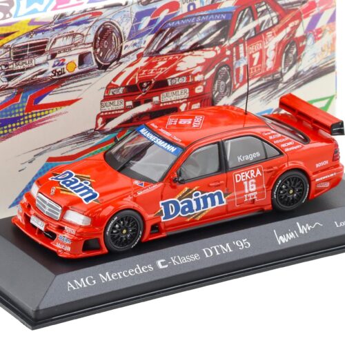 1:43 Minichamps AMG Mercedes C-Class DTM 1995 Team Zakspeed #16 L.Krages