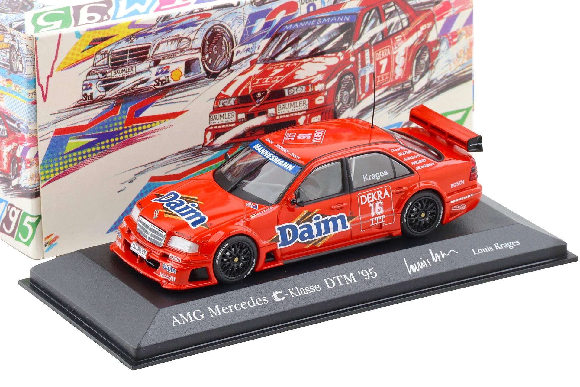 1:43 Minichamps AMG Mercedes C-Class DTM 1995 Team Zakspeed #16 L.Krages