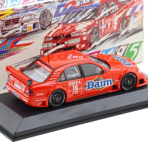 1:43 Minichamps AMG Mercedes C-Class DTM 1995 Team Zakspeed #16 L.Krages