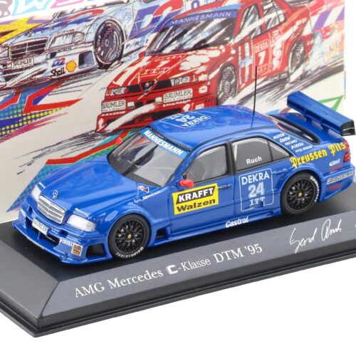 1:43 Minichamps AMG Mercedes C-Class DTM 1995 Ruch Motorsport #24 G.Ruch