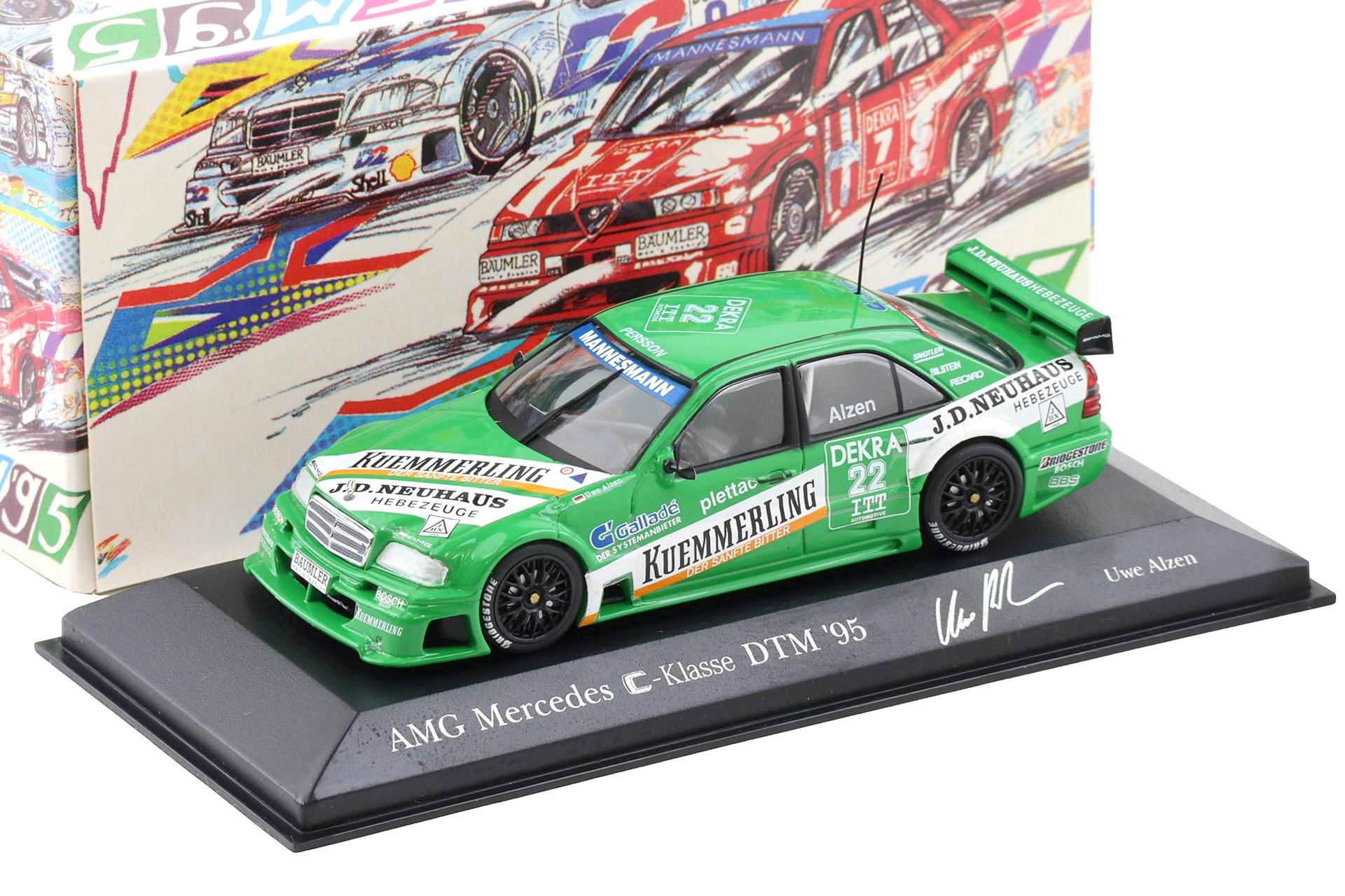 1:43 Minichamps AMG Mercedes C-Class DTM 1995 Team Persson #22 U.Alzen