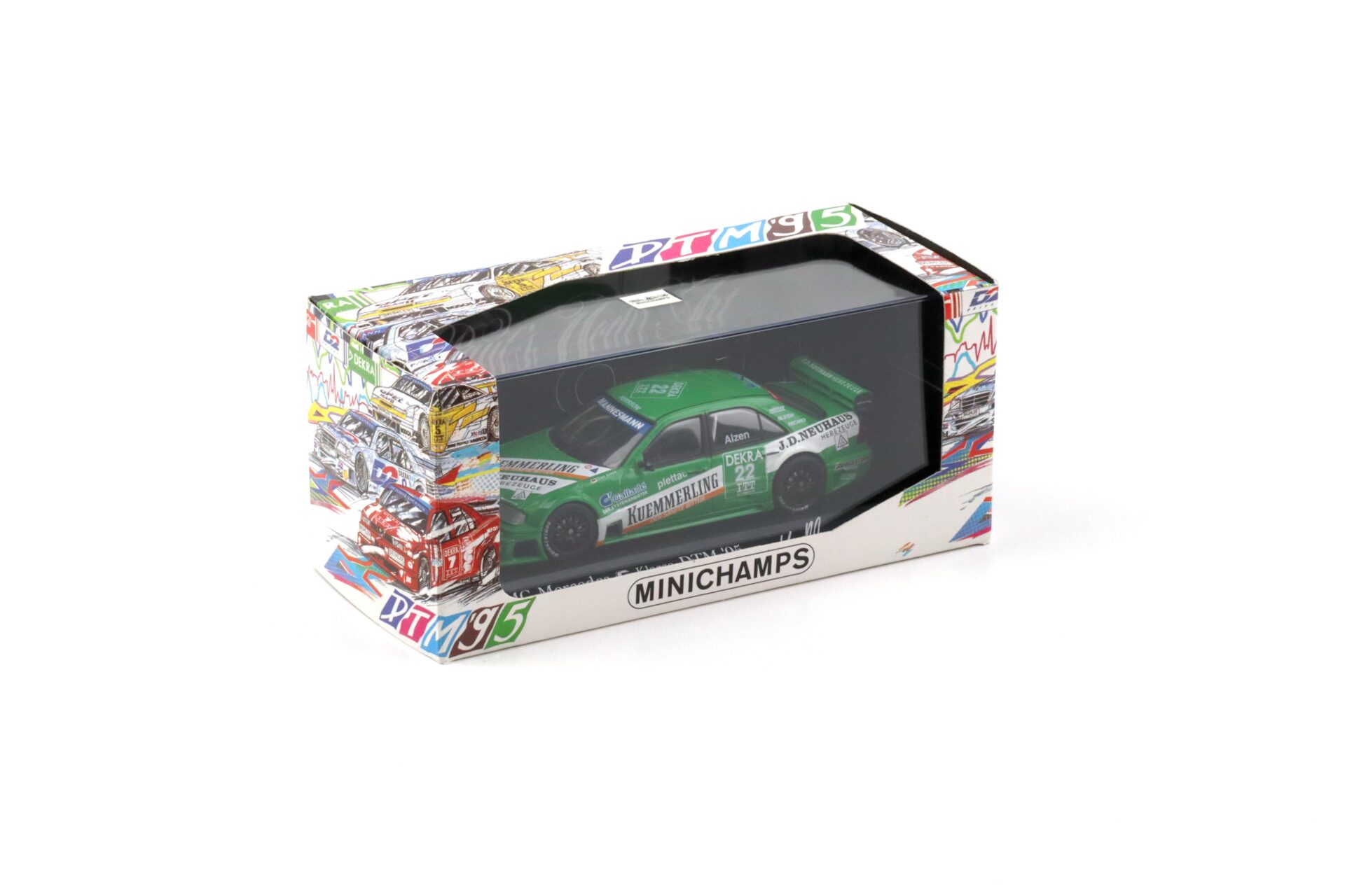 1:43 Minichamps AMG Mercedes C-Class DTM 1995 Team Persson #22 U.Alzen