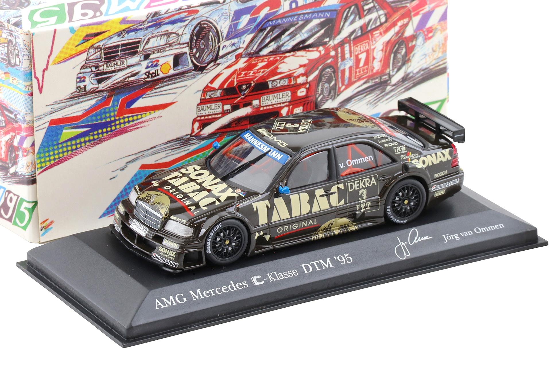 1:43 Minichamps AMG Mercedes C-Class DTM 1995 Team AMG #3 J.v.Ommen