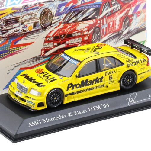1:43 Minichamps AMG Mercedes C-Class DTM 1995 Team Zakspeed #6 K.Thiim