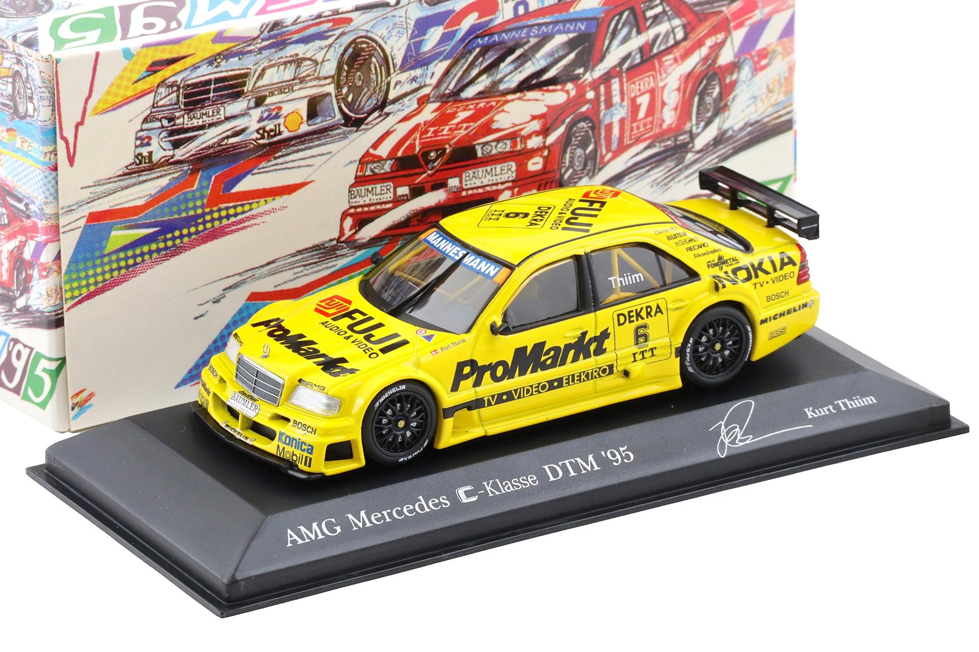 1:43 Minichamps AMG Mercedes C-Class DTM 1995 Team Zakspeed #6 K.Thiim