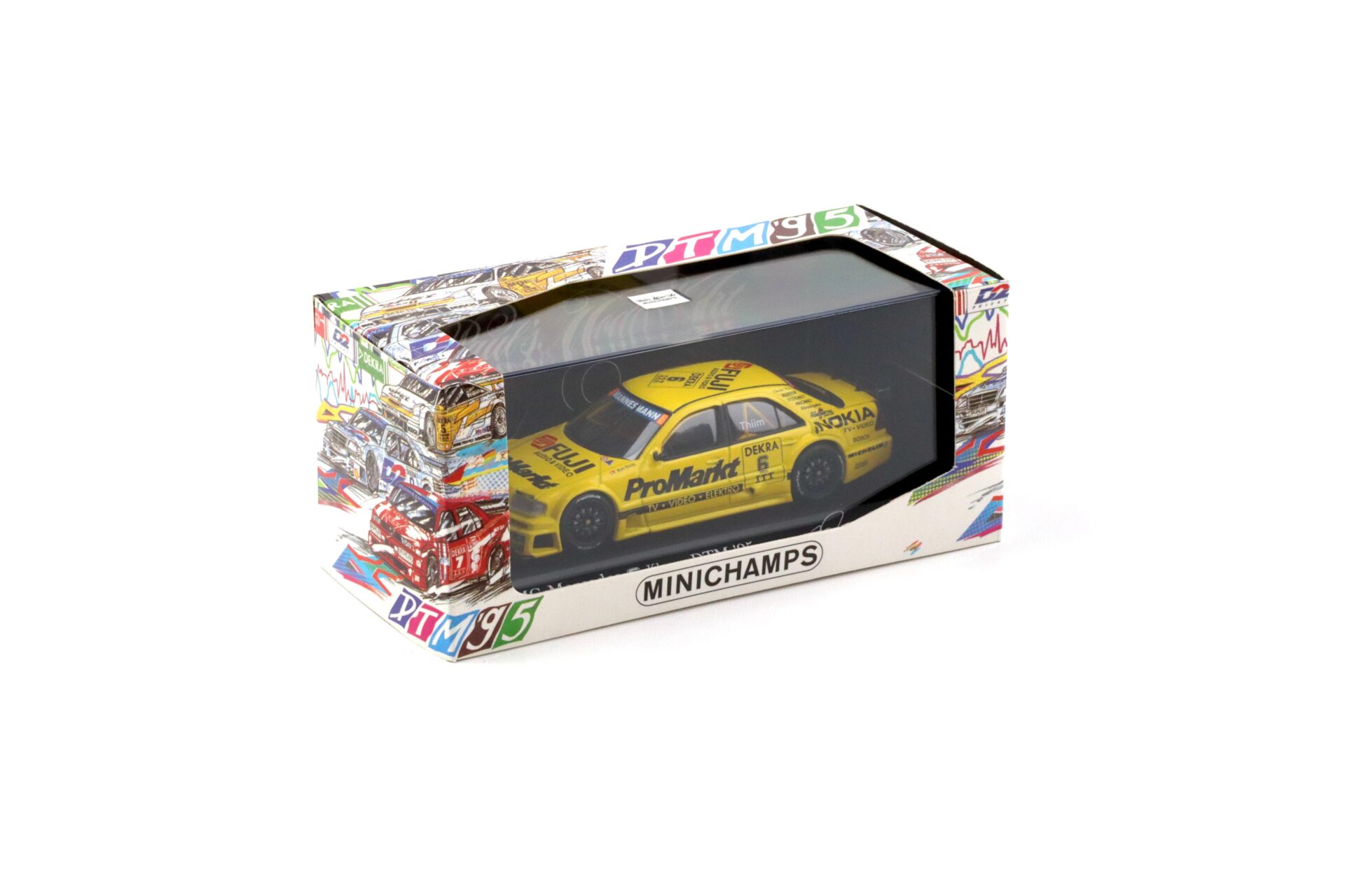 1:43 Minichamps AMG Mercedes C-Class DTM 1995 Team Zakspeed #6 K.Thiim
