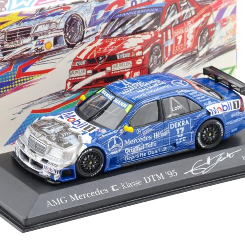 1:43 Minichamps AMG Mercedes C-Class DTM 1995 Team Zakspeed #17 E.Lohr