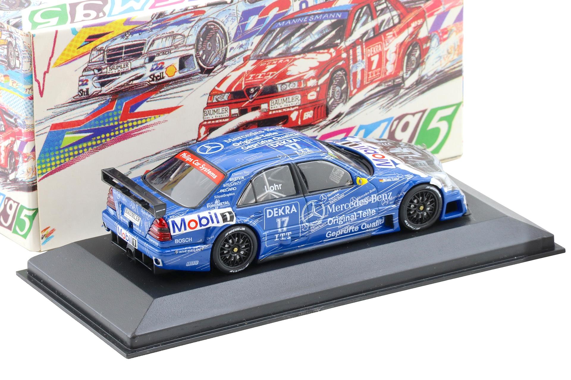 1:43 Minichamps AMG Mercedes C-Class DTM 1995 Team Zakspeed #17 E.Lohr