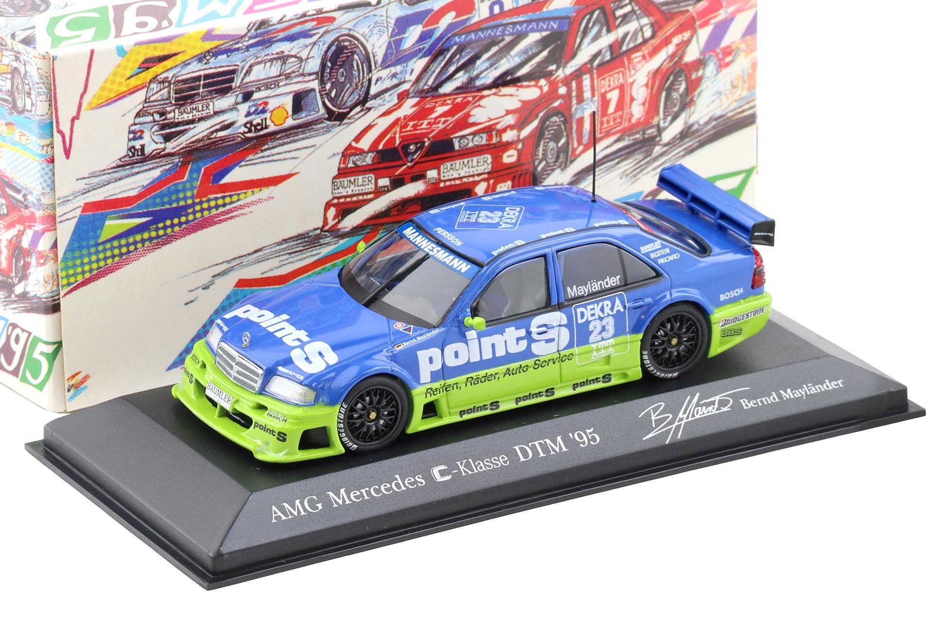 1:43 Minichamps AMG Mercedes C-Class DTM 1995 Team Persson #23 B.Mayländer