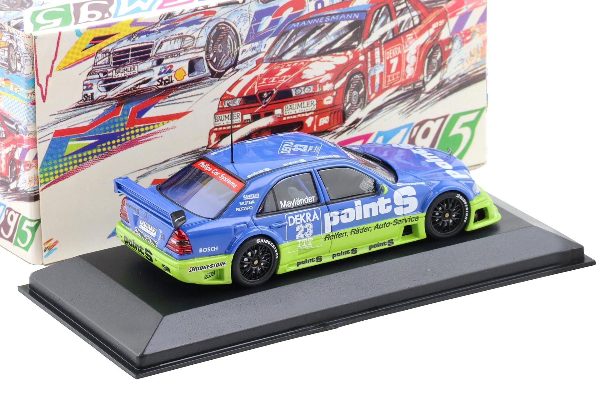 1:43 Minichamps AMG Mercedes C-Class DTM 1995 Team Persson #23 B.Mayländer