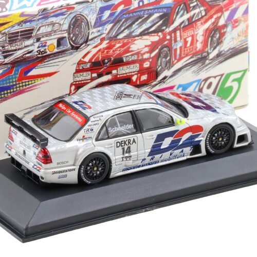 1:43 Minichamps AMG Mercedes C-Class DTM 1995 Team AMG #14 B.Schneider