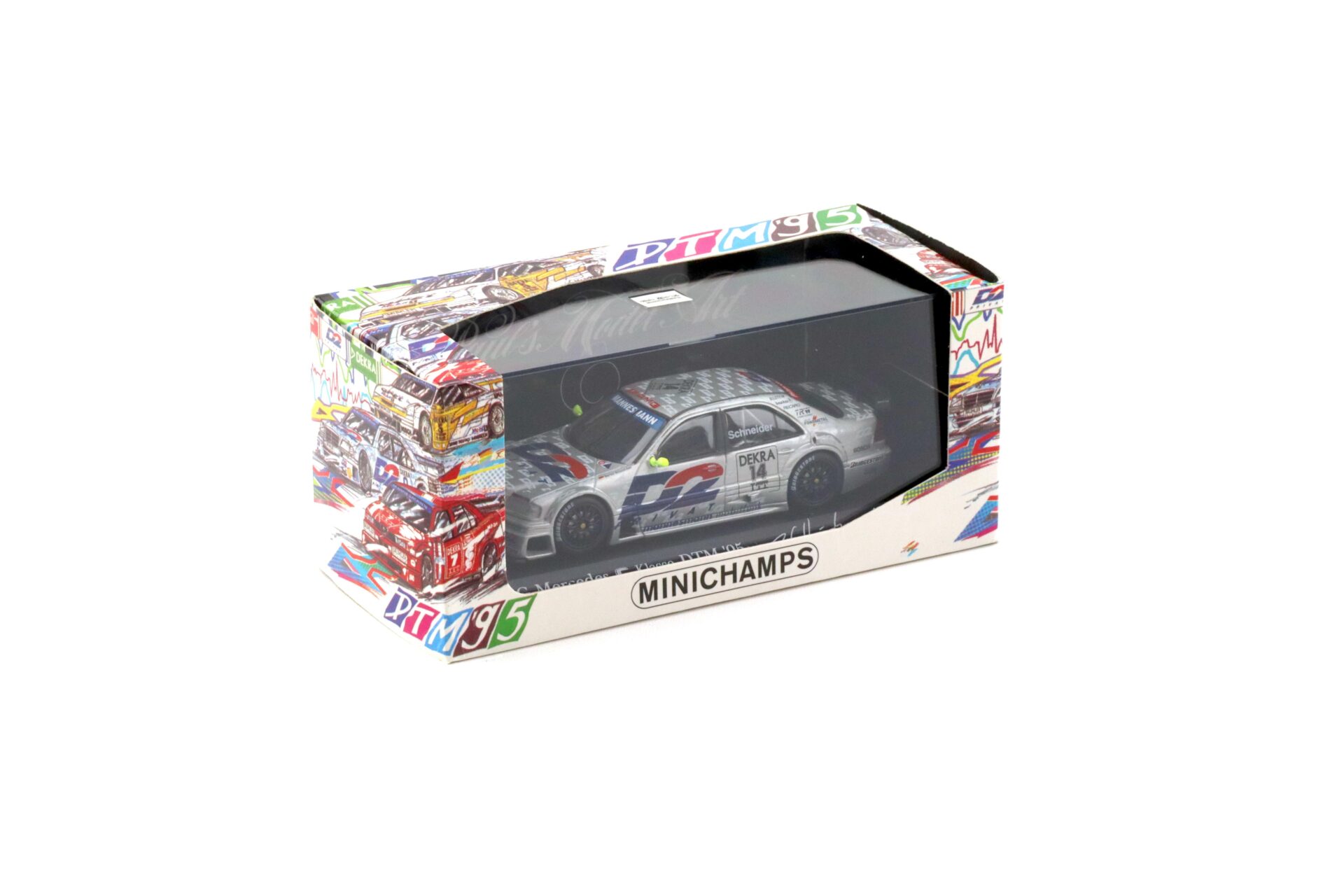 1:43 Minichamps AMG Mercedes C-Class DTM 1995 Team AMG #14 B.Schneider