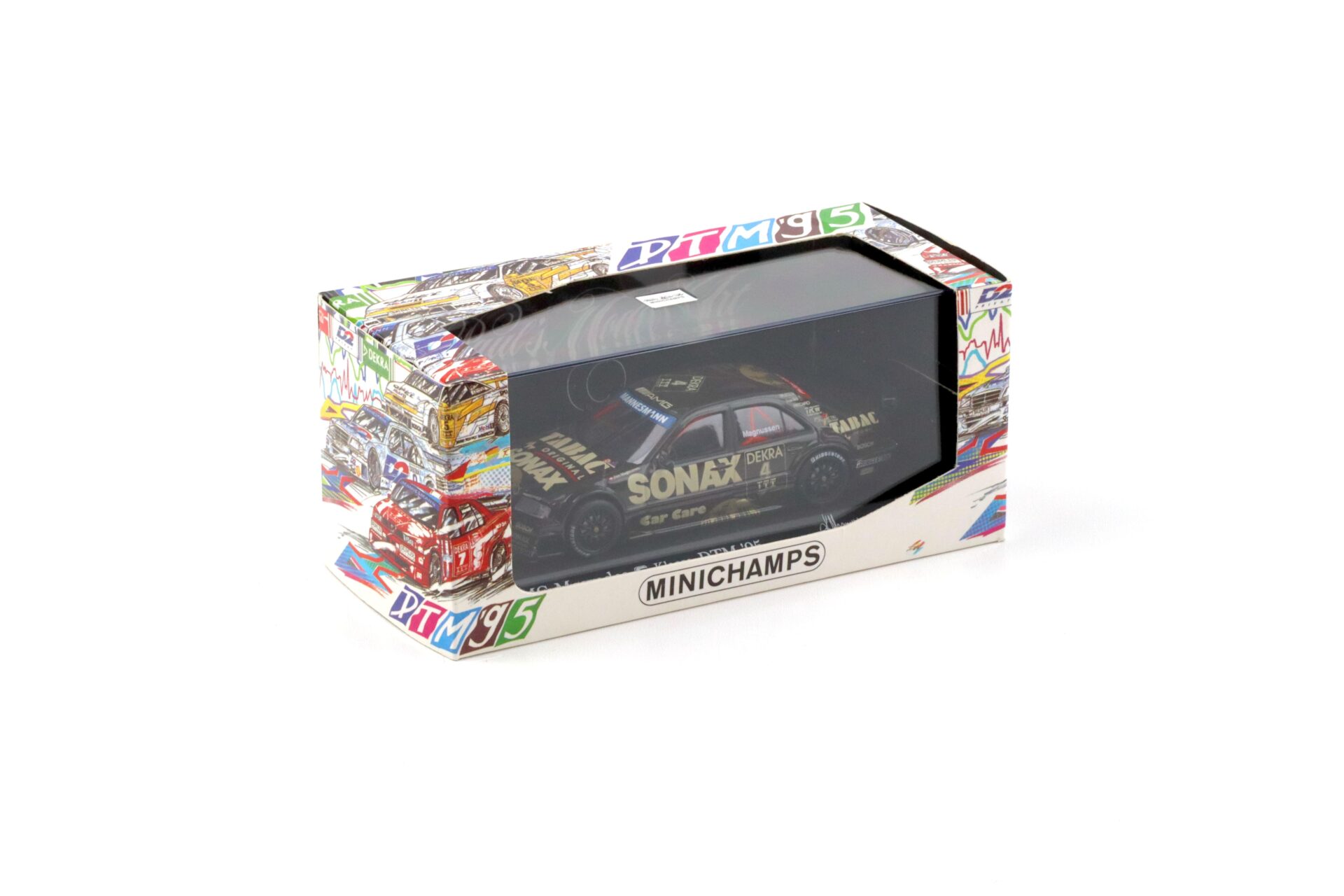 1:43 Minichamps AMG Mercedes C-Class DTM 1995 Team AMG #4 J.Magnussen