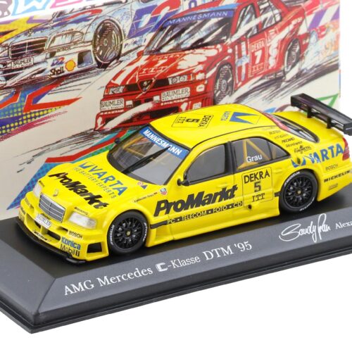 1:43 Minichamps AMG Mercedes C-Class DTM 1995 Team Zakspeed #5 S.Grau