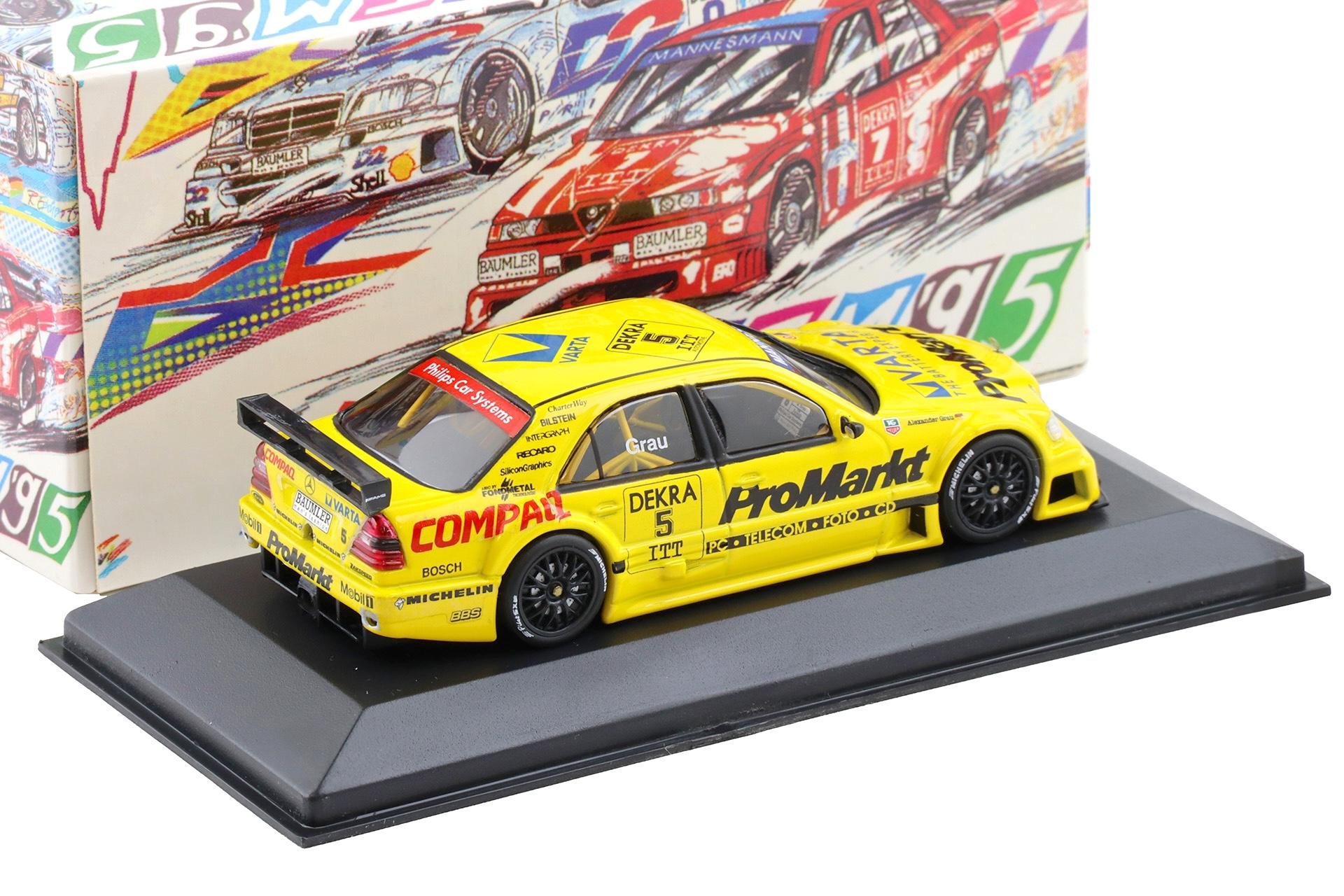 1:43 Minichamps AMG Mercedes C-Class DTM 1995 Team Zakspeed #5 S.Grau