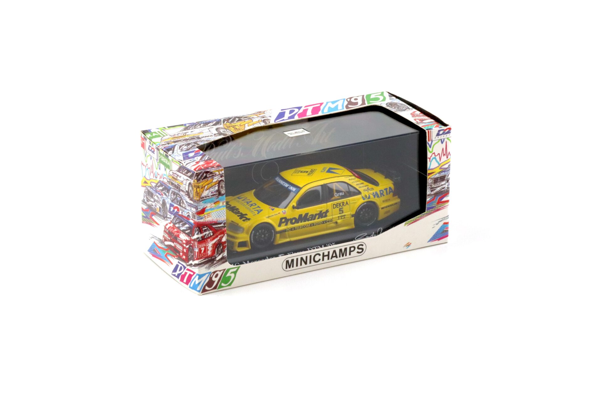 1:43 Minichamps AMG Mercedes C-Class DTM 1995 Team Zakspeed #5 S.Grau