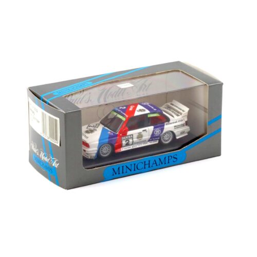 1:43 Minichamps BMW M3 E30 Team Schnitzer Giroix #2 Warsteiner