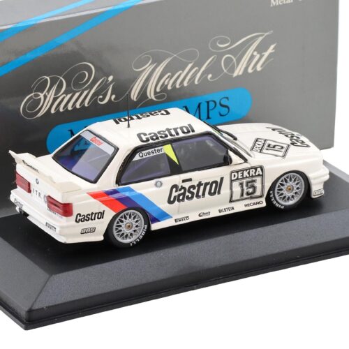 1:43 Minichamps BMW M3 E30 Sport Evo Team Linder #15 Quester Castrol