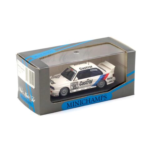 1:43 Minichamps BMW M3 E30 Sport Evo Team Linder #15 Quester Castrol