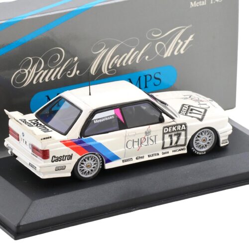 1:43 Minichamps BMW M3 E30 Sport Evo Team Linder #17 Meeuvissen Christ