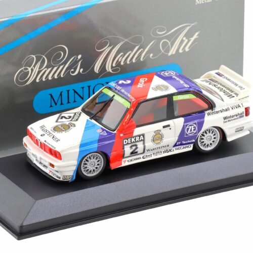 1:43 Minichamps BMW M3 E30 Team Schnitzer Giroix #2 Warsteiner