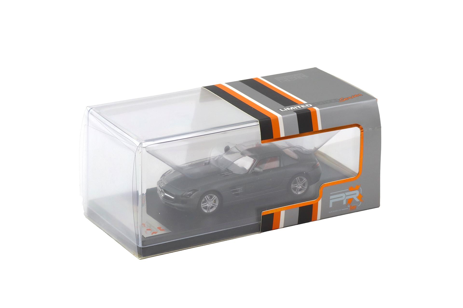 1:43 PremiumX Mercedes SLS AMG 2011 matt grey/ clear finish Limited Edition