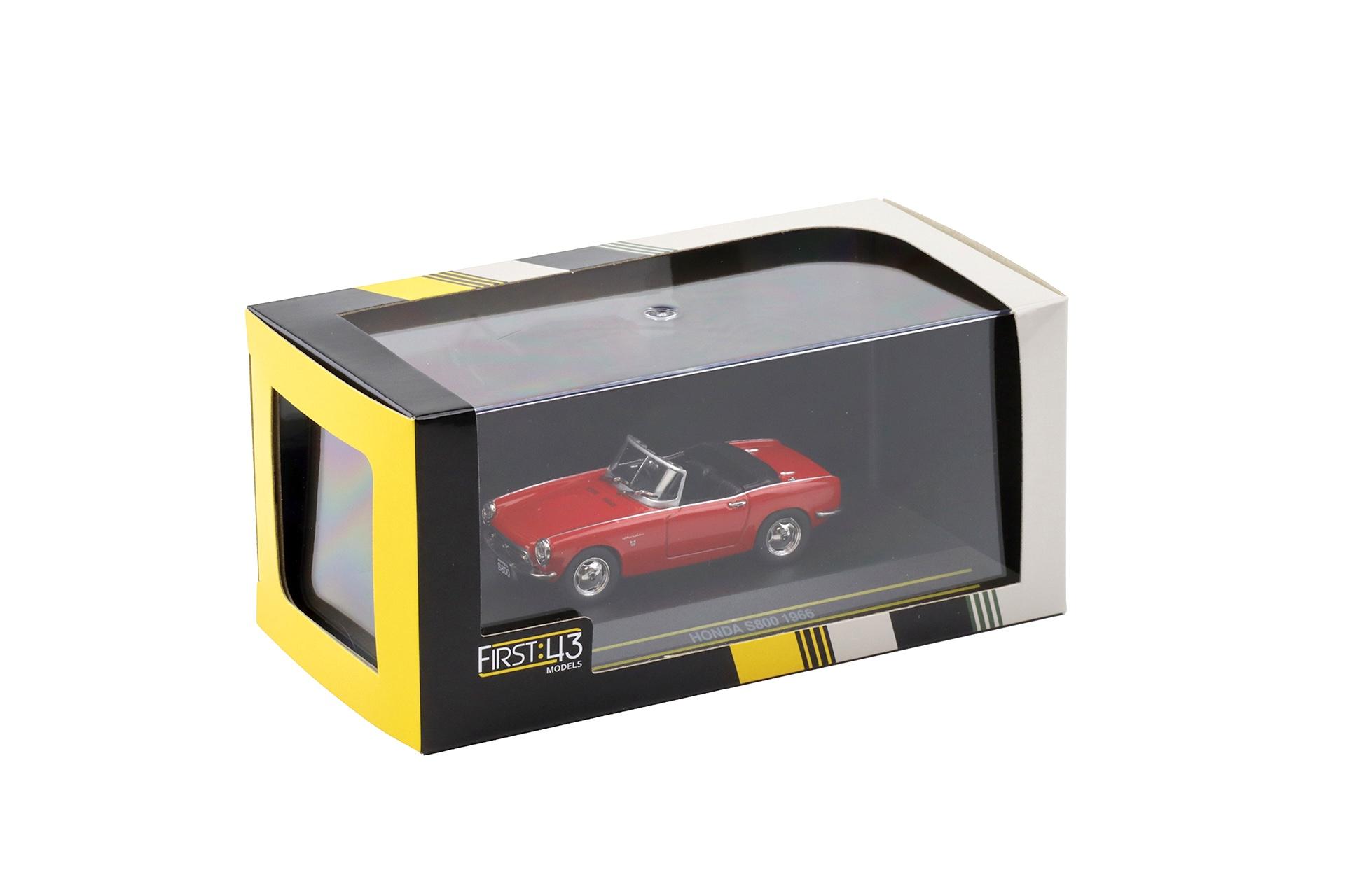 1:43 First43 Honda S800 open roof 1966 red