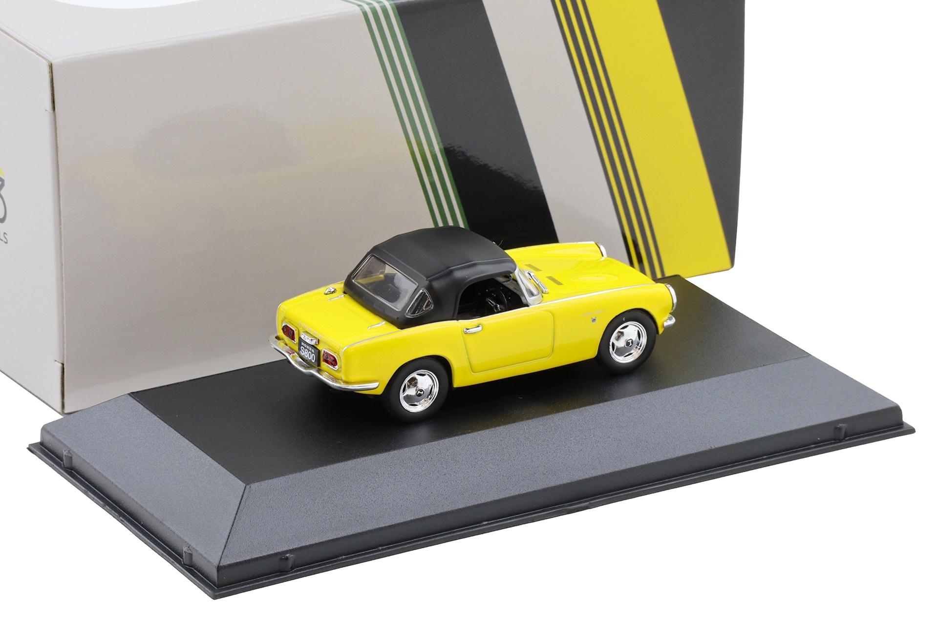 1:43 First43 Honda S800 closed roof 1966 yellow