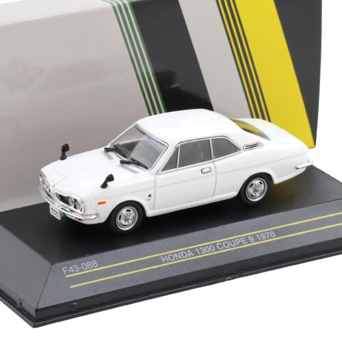 1:43 First43 Honda 1300 Coupe 9 white 1970
