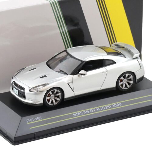 1:43 First43 Nissan GT-R R35 Coupe 2008 silver metallic