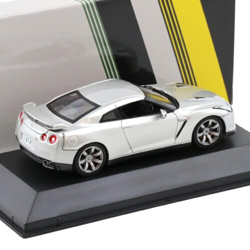 1:43 First43 Nissan GT-R R35 Coupe 2008 silver metallic