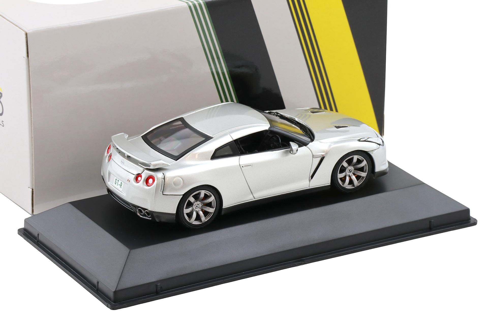 1:43 First43 Nissan GT-R R35 Coupe 2008 silver metallic