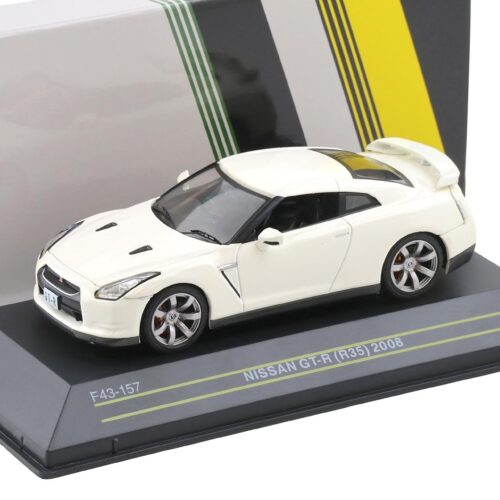 1:43 First43 Nissan GT-R R35 Coupe 2008 pearl white