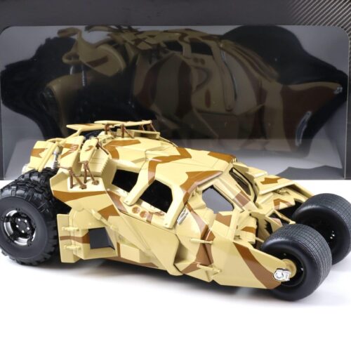 1:18 Hot Wheels BATMAN The Dark Knight Rises Camouflage Batmobile Tumbler BCJ76