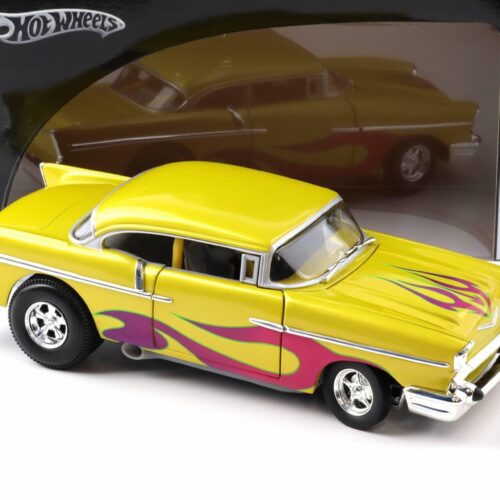 1:18 Hot Wheels 1957 Chevrolet Chevy Bel Air Custom Hot Rod Dragster