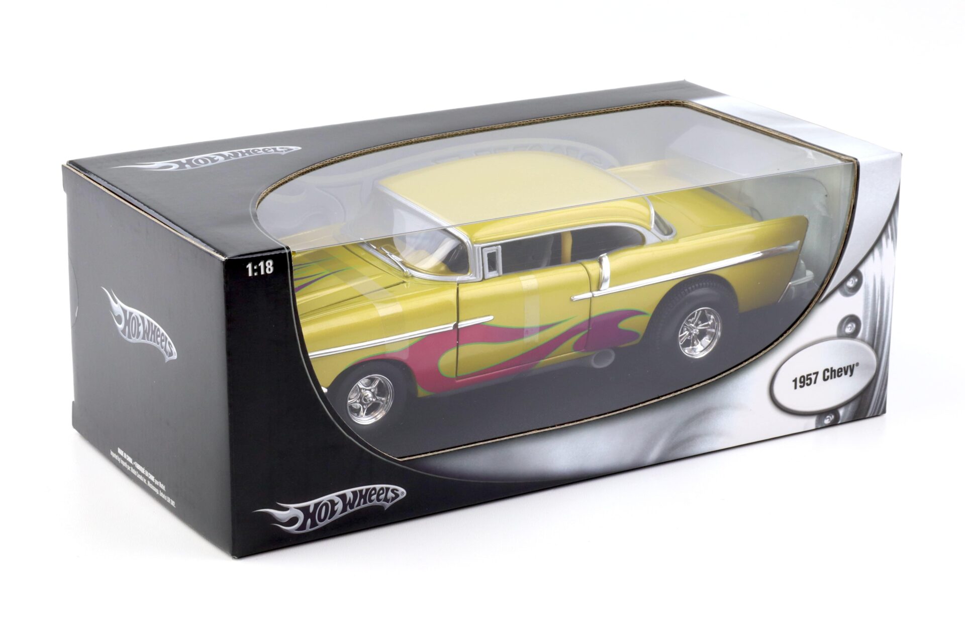 1:18 Hot Wheels 1957 Chevrolet Chevy Bel Air Custom Hot Rod Dragster