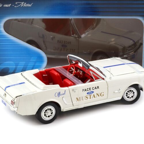1:18 Solido 1964 Ford Mustang Convertible Pace Car white