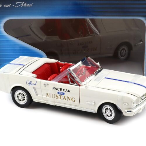 1:18 Solido 1964 Ford Mustang Convertible Pace Car white